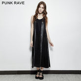PQ-157 Comfortable Jumper Straps Eyelets Split Punk Dress?-??Punk Rave Clothing