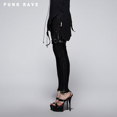 K-205 Hot Girls Sexy Tight Punk Pants Leggings?-??Punk Rave Clothing