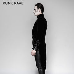 Y-737 Military Gorgeous Swallow-tail Gothic Jackets?-??Punk Rave Clothing