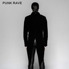 Y-737 Military Gorgeous Swallow-tail Gothic Jackets?-??Punk Rave Clothing