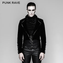 Y-737 Military Gorgeous Swallow-tail Gothic Jackets?-??Punk Rave Clothing