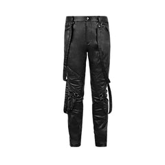 K-219 For Men New Style Elastic Punk Pants?-??Punk Rave Clothing