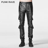 K-219 For Men New Style Elastic Punk Pants?-??Punk Rave Clothing