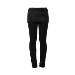 PK-024 One Piece Tight Punk Pants With A Mini-skirt?-??Punk Rave Clothing