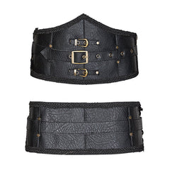 S-209 Punk Accessories Men Triangle Metallic Buckles Leather Belts?-??Punk Rave Clothing