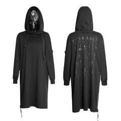 OPY-213 Dark Imp Printing Loose Hoodies Punk Sweater?-??Punk Rave Clothing
