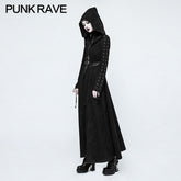 Y-780 Women Dark Angel Long Gothic Coat Hooded Fake Two Piece?-??Punk Rave Clothing