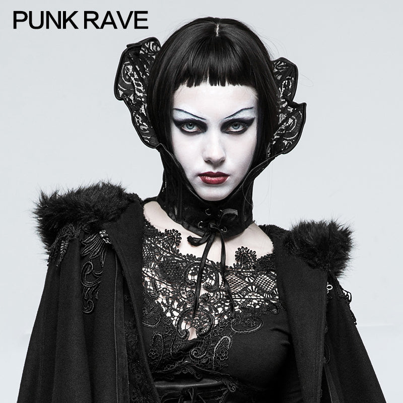 S-219 Women Gorgeous Gothic Accessories Lace Queen Collars?-??Punk Rave Clothing