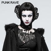 S-219 Women Gorgeous Gothic Accessories Lace Queen Collars?-??Punk Rave Clothing