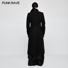 Y-798 Exquisite Gorgeous Long black Gothic Coat For Men?-??Punk Rave Clothing