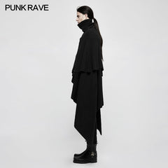 M-039 Irregular Gothic Style Loose Punk Sweaters Simple Pullover Joker Style?-??Punk Rave Clothing