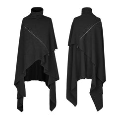 M-039 Irregular Gothic Style Loose Punk Sweaters Simple Pullover Joker Style?-??Punk Rave Clothing