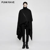 M-039 Irregular Gothic Style Loose Punk Sweaters Simple Pullover Joker Style?-??Punk Rave Clothing