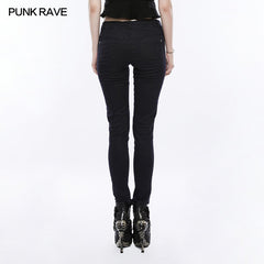 OK-310 Daily Personality Military Uniform Punk Pants?-??Punk Rave Clothing