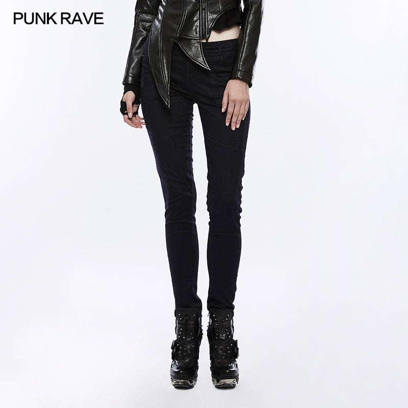 OK-310 Daily Personality Military Uniform Punk Pants?-??Punk Rave Clothing