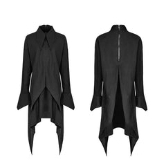 OPQ-213 Loose Comfortable Cotton Gothic Shirt Dress?-??Punk Rave Clothing