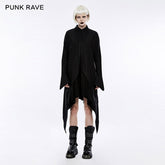 OPQ-213 Loose Comfortable Cotton Gothic Shirt Dress?-??Punk Rave Clothing