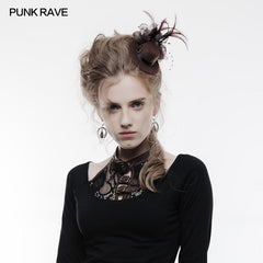 WS-244 Punk Accessories Steampunk Lower Mini Style Hat?-??Punk Rave Clothing