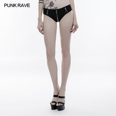 WS-251 Personality Swimwear Punk Accessories Stretch Swimsuit Bottom?-??Punk Rave Clothing