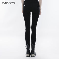 OPK-145 Daily Stretchy Punk Pants Skinny Leggings?-??Punk Rave Clothing