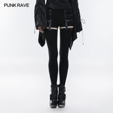 OPK-158 Daily Punk Pants Hollow-out Stretchy Leggings?-??Punk Rave Clothing