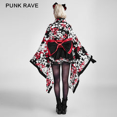 LQ-001 Knee-length Cute Kimono Lolita Dress For Girls?-??Punk Rave Clothing