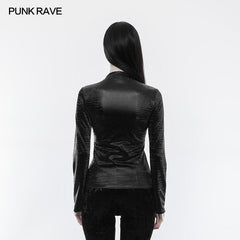 OPT-185 Light Printing Punk T-shirt Daily Comfortable Blouse?-??Punk Rave Clothing