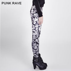K-259 For Women New Fashion Hot Shapers Good Elastic Gothic Pants?-??Punk Rave Clothing
