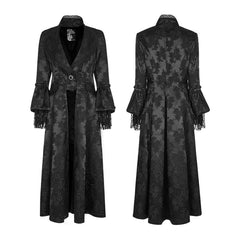 WY-844 Gorgeous Jacquard Fabric Gothic Coat For Women?-??Punk Rave Clothing