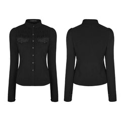 OY-841 Handsome Soft Elastic Punk Shirt For Women?-??Punk Rave Clothing
