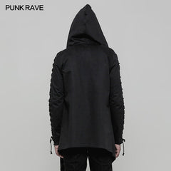 OY-879 Handsome Loose Hooded Punk Coat For Men?-??Punk Rave Clothing