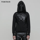 WT-512 Super Cool Pullover Mask Punk Hoodies For Men?-??Punk Rave Clothing
