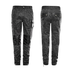 K-263 3D Pocket Military Tooling Vintage Cargo Punk Pants?-??Punk Rave Clothing