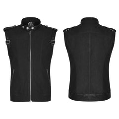 OY-858 Daily Simple Fashion Punk Vest For Men?-??Punk Rave Clothing