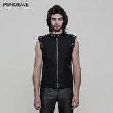 OY-858 Daily Simple Fashion Punk Vest For Men?-??Punk Rave Clothing