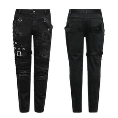 WK-319 Personality Vintage Trousers Punk Pants For Women?-??Punk Rave Clothing