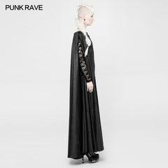 WQ-363 Mysterious Domineering Gothic Dress With Cape?-??Punk Rave Clothing