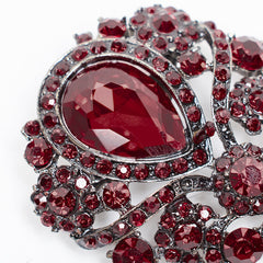 WS-280 Vintage Gothic Glass Brooch Pin Accessory?-??Punk Rave Clothing