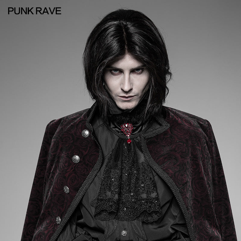 WS-280 Vintage Gothic Glass Brooch Pin Accessory?-??Punk Rave Clothing