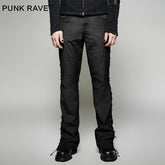 K-270 Steampunk Hipster Mens Hip Hop Wide Leg Punk Pants?-??Punk Rave Clothing