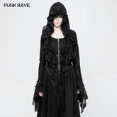 WY-886 Gothic Decadent Short Coat Lace Mesh Shrug Bolero?-??Punk Rave Clothing