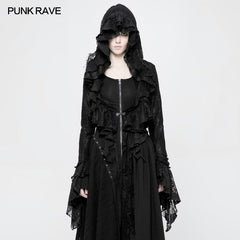 WY-886 Gothic Decadent Short Coat Lace Mesh Shrug Bolero?-??Punk Rave Clothing