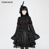 WLY-075 Kawaii Classic Lolita Trumpet Sleeve Gothic Shirt For Women?-??Punk Rave Clothing