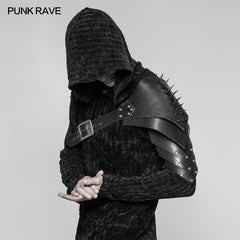 WS-276 Powerful Punk Accessories Cone Nail Leather Armor?-??Punk Rave Clothing