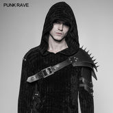 WS-276 Powerful Punk Accessories Cone Nail Leather Armor?-??Punk Rave Clothing