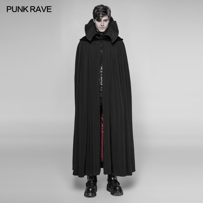 WY-913 Gothic Vampire Count Nightcrawler Long Cloak?-??Punk Rave Clothing