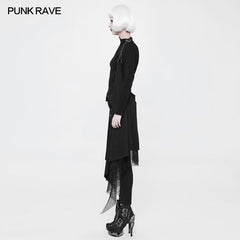 WY-918 Women Loose All-Match Knitted Punk Vest?-??Punk Rave Clothing