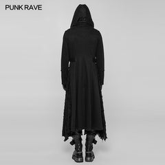 WY-911 Diablo Assassin Decadent Punk Hooded Coat With Zipper?-??Punk Rave Clothing