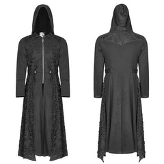 WY-911 Diablo Assassin Decadent Punk Hooded Coat With Zipper?-??Punk Rave Clothing