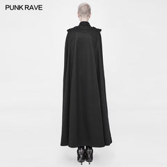 WY-885 Punk Long Military Uniform Woolen Cloak Coat For Women?-??Punk Rave Clothing